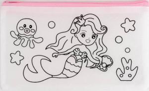 Piórnik etui Tinting mermaid