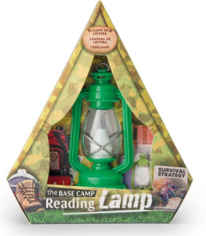 Lampka do czytania zielona