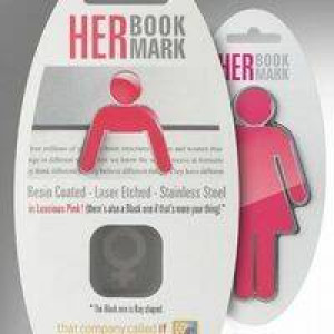 HER Bookmark. Metalowa zakładka do książki