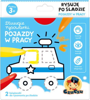 Pojazdy, Rysuję po śladzie. Dłuuugie rysowanki, CzuCzu.