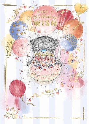 Karnet Urodziny Make a birthday wish
