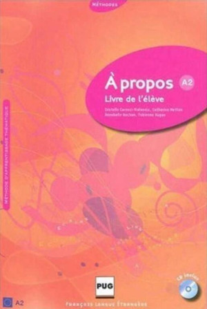 A propos A2 Livre de l'eleve + CD