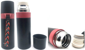Termos próżniowy 350ml: Czarny