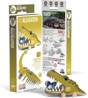 Aligator Eugy. Eko Układanka 3D