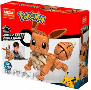Klocki. Pokemon do zbudowania. Duży Eevee