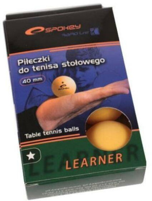 Spokey. Piłeczki do tenisa stołowego. Lerner, 6 sztuk