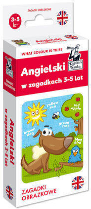 Kapitan Nauka. Angielski 3-5 lat. Zagadki