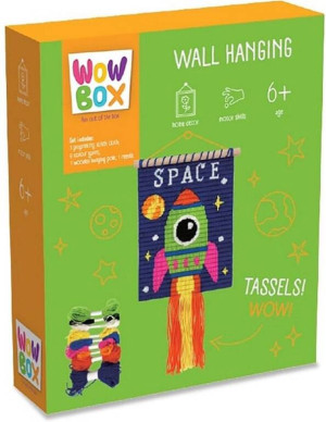 Wow Box. Zestaw makrama Rakieta