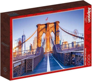 Puzzle 1000 Nowy York, Most Brookliński