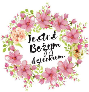Podstawka korkowa: Jesteś Bożym dzieckiem