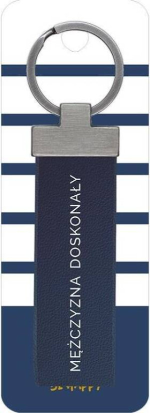 Brelok prezentowy z napisem Mężczyzna Doskonały