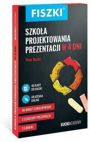 Fiszki. Szkoła projektowania prezentacji w 4 dni