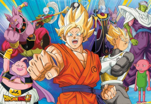 Puzzle 180. Supercolor. Dragon Ball