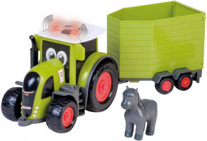 Traktor Claas Mini z przyczepą dla konia