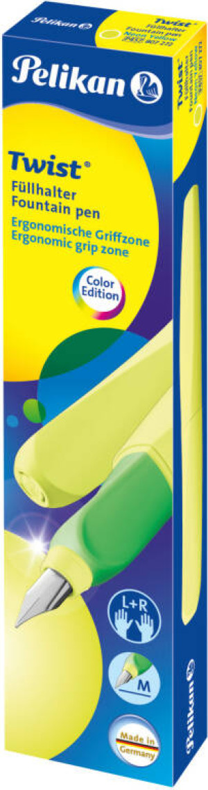 Pelikan. Pióro wieczne Twist M, żółty