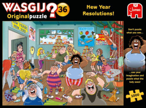 Puzzle 1000 Postanowienia noworoczne Wasgij