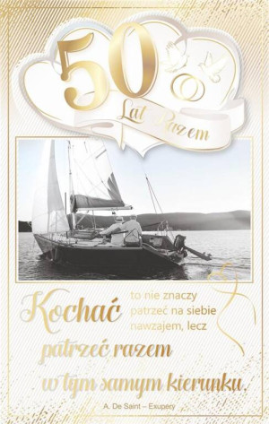 Kartka okolicznościowa. Rocznica Ślubu. RS01