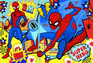 Puzzle 24 Maxi. SuperColor. Spider-Man. 24216