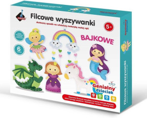 Filcowe wyszywanki baśnie