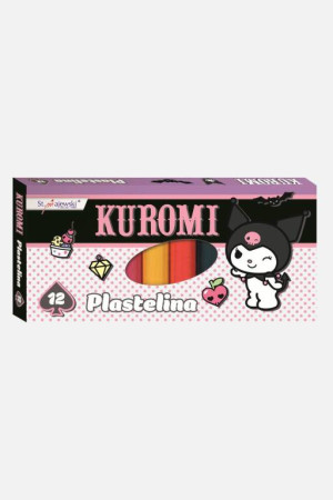 Plastelina 12 kolorów Kuromi