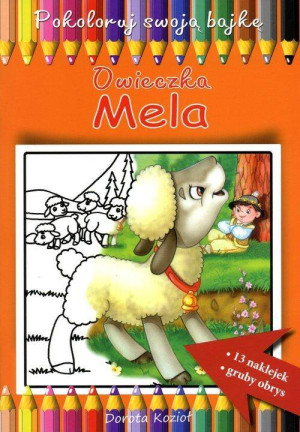 Pokoloruj swoją bajkę. Owieczka Mela