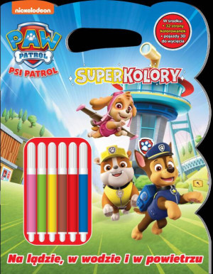 Psi Patrol. Na lądzie, w wodzie. Superkolory. Cz.8