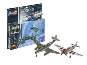 Cobi. Model Set Messerschmitt Me262/P-51B Mustang