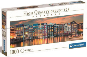 Puzzle 1000 Panorama HQ Bright Amsterdam