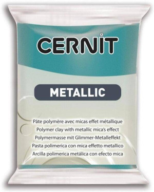 Modelina metaliczna turkusowa 56g