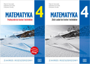 Pakiet: Matematyka 4. Podręcznik / Zbiór zadań do liceów i techników. Zakres rozszerzony