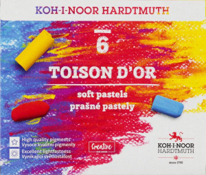 Pastele Toison D'or 6 kolorów