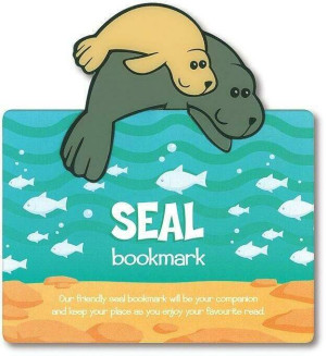 Zakładka do książki. Seal Foka