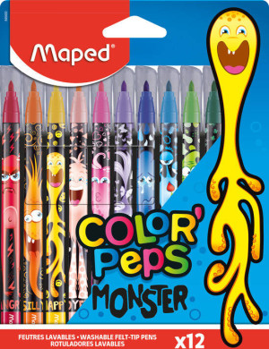 Flamastry colorpeps monster