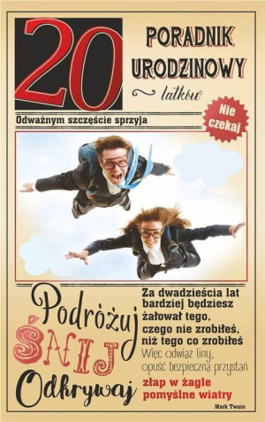 Kartka okolicznościowa. Urodziny 20
