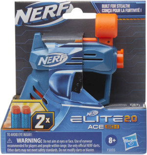 Wyrzutnia Nerf Elite 2.0. Ace Sd 1 + 2 strzałki