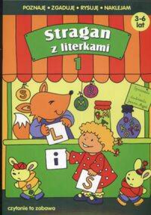 Stragan z literkami 1