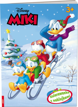 Miki. Kolorowanka z naklejkami