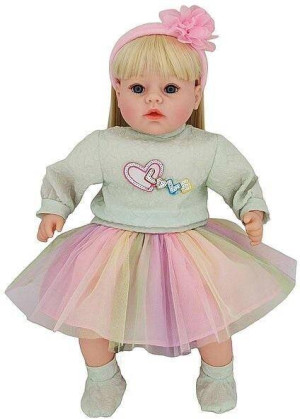 Lalka dziewczynka 45cm z polskim dźwiękiem