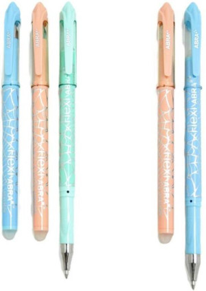 Długopis ścieralny Flexi Abra Pastel 3szt +2gratis