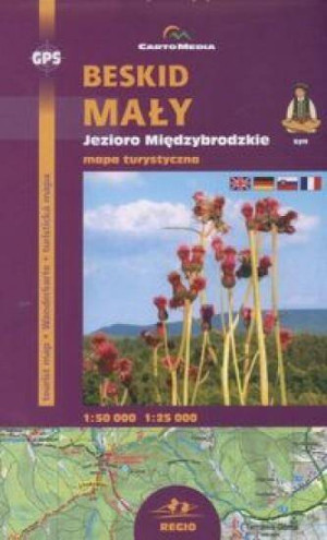 Beskid Mały. Jezioro Międzybrodzkie. Mapa turystyczna