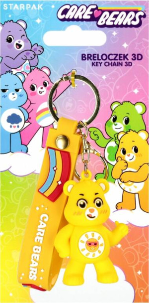 Breloczek Care Bears. Miś Słoneczne Serce