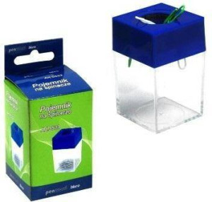 Pojemnik na spinacze z magnesem