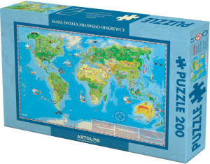 Puzzle 200. Świat Młodego Odkrywcy
