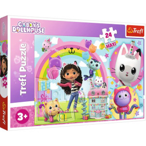 Puzzle 24 maxi. Wesoła Gabi TREFL