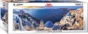 Eurographics. Puzzle. Santorini Greece, 1000 el.