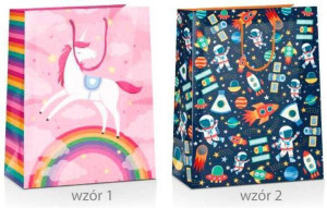 Torba prezentowa Grand Kids 45x33x10cm MIX