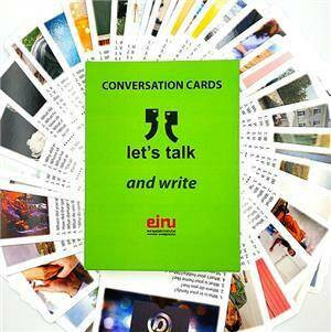 Karty konwersacyjne. Let's talk and write