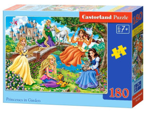 Castor. Puzzle 180. Princesses in Garden