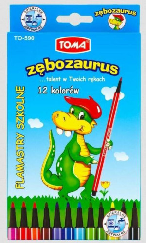 Pisaki spieralne 12 kolorów