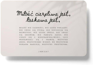 Magnes na lodówkę - Hymn o miłości